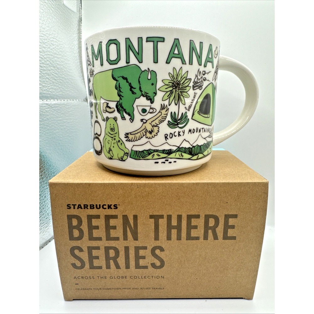 Starbucks Been There Series Montana 14oz Mug New In‎ Box